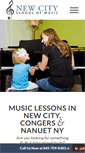 Mobile Screenshot of newcitymusicschool.com